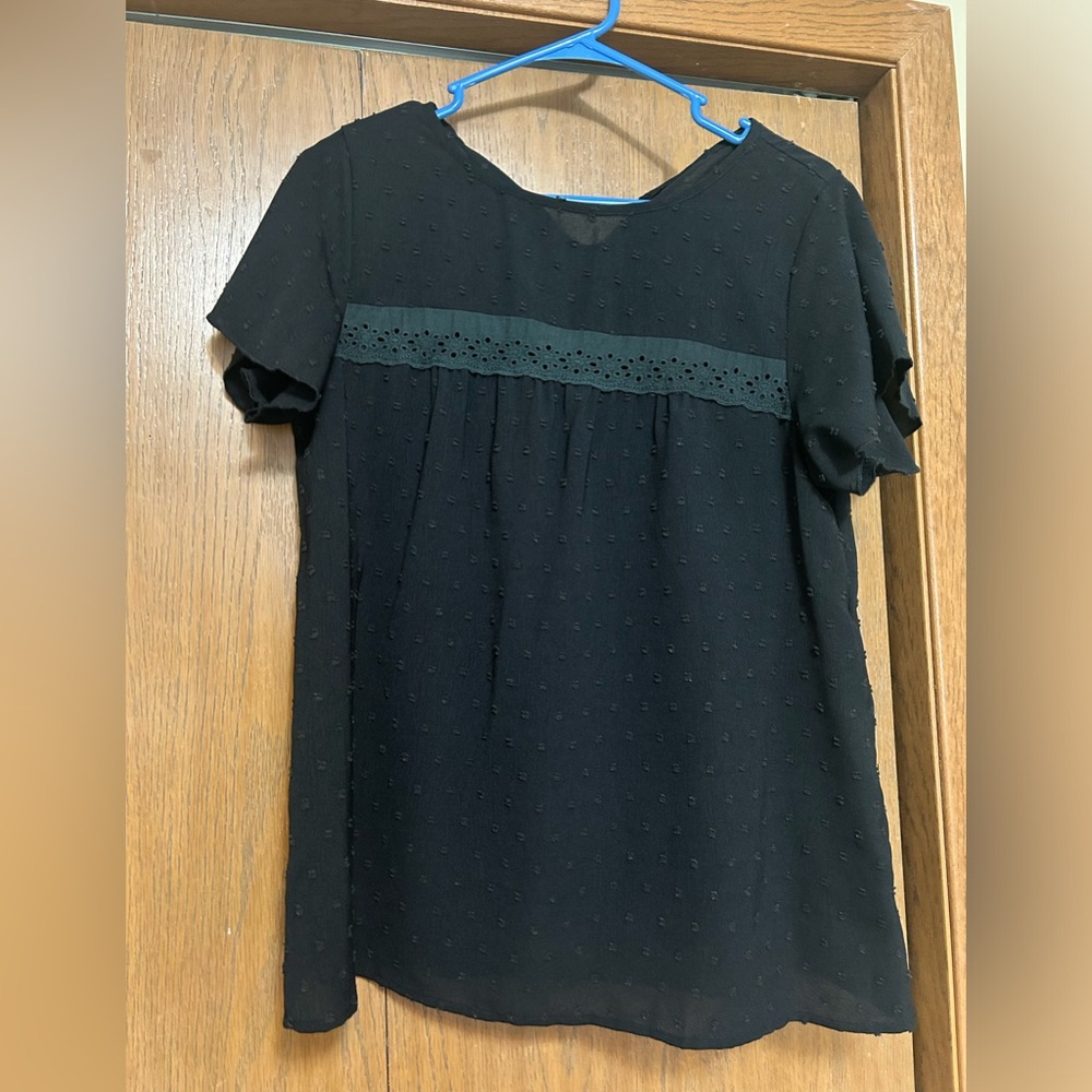 100% polyester blouse